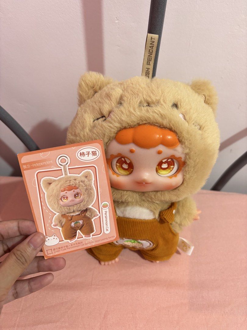 CIRCE FRUIT ANIMAL - PERSIMMON CAT (Category: Plushies & Soft Toys) located in Batangas. Submitted by nishiaoui_04 (Listing ID 1458413793, Image 2). Description: CIRCE FRUIT ANIMAL - PERSIMMON CAT Condition: Good condition 📌 No visible major stains or damage 📌 Actual item is shown in the photos 📌 With attached keychain clasp/hook 📌 Can be used as a bag charm or keychain 📌 Comes with original paper card 📌 Properly Kept RFS: decluttering / no