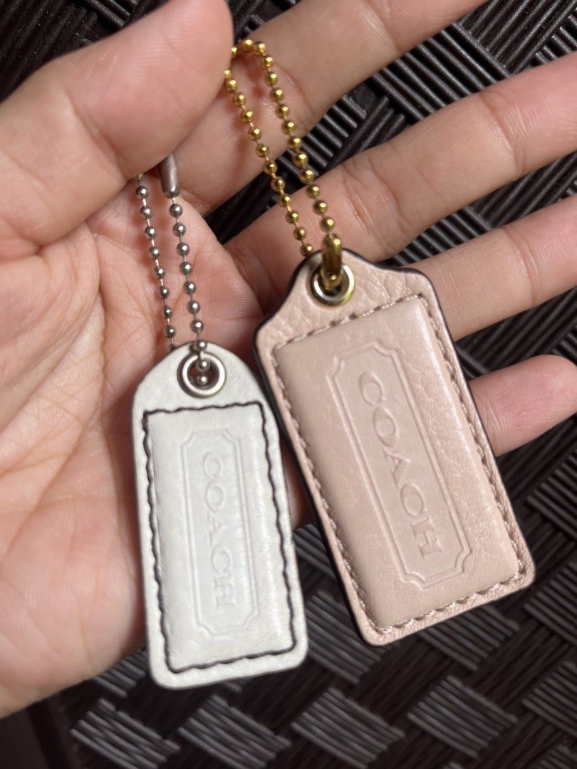 Coach hangtags (Category: Luxury Bags & Wallets) located in Iloilo. Submitted by jaeelleanik2 (Listing ID 1453454562, Image 3). Description: Only Light Pink is available, white hangtag only for size comparison +++sf.