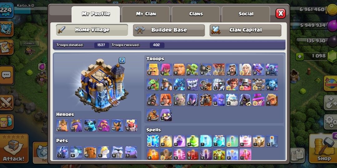 Coc th18 (Category: Game Gift Cards & Accounts) located in Paranaque City. Submitted by marvinteves (Listing ID 1458339064, Image 3). Description: .