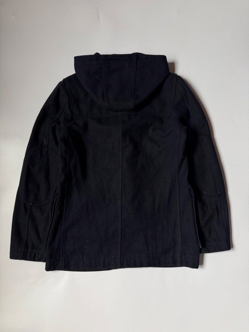 Comme des Garçons Homme Plus Wool Duffle Coat (Category: Coats, Jackets and Outerwear) located in Baguio. Submitted by themgarbage (Listing ID 1458358356, Image 2). Description: Size tagged:M Issue: Width:19.6 Length:26.5 Shoulder:17 Sleeve:24.2.