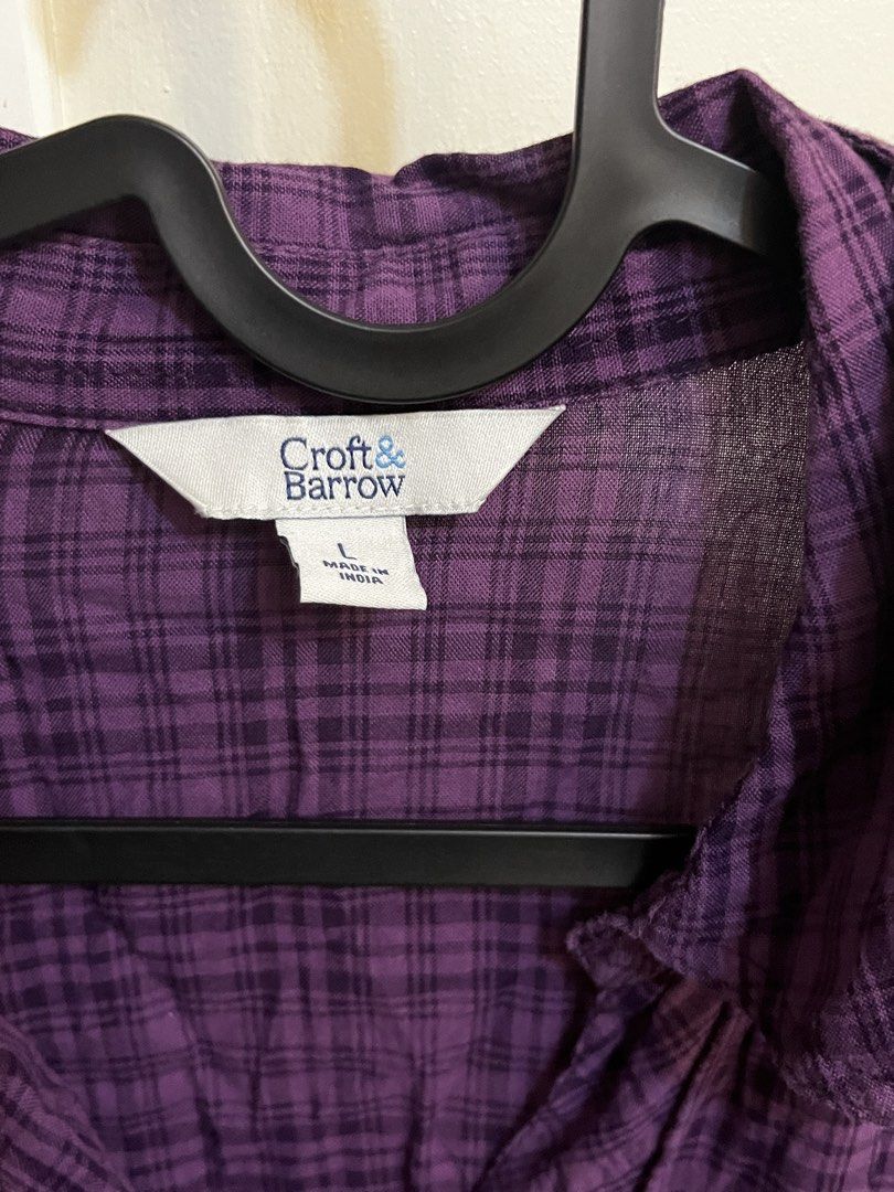 CROFT & BARROW Long Sleeve (Category: Tshirts & Polo Shirts ) located in Quezon City. Submitted by declutteringbyjam (Listing ID 1458361248, Image 2). Description: - preloved -large -additional for sf.