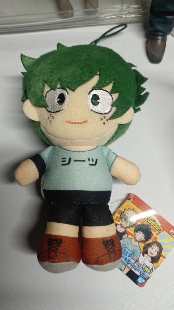Deku Plush Toy Banpresto (Category: Plushies & Soft Toys) located in Quezon City. Submitted by bkdk_loafer (Listing ID 1458390399, Image 1). Description: with ppt qc lalamove/jnt.