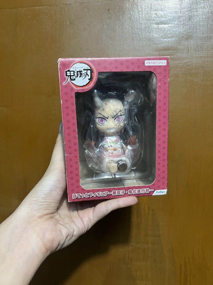 Demon Slayer Nezuko Kamado Figure (Category: Figurines & Statues) located in Mandaluyong City. Submitted by fluffycollections.ph (Listing ID 1458461966, Image 1). Description: - Chibi Nezuko Kamado Figure - Demon Transformation Version - Brand: FuRyu - Comes in Original Box - MIB.