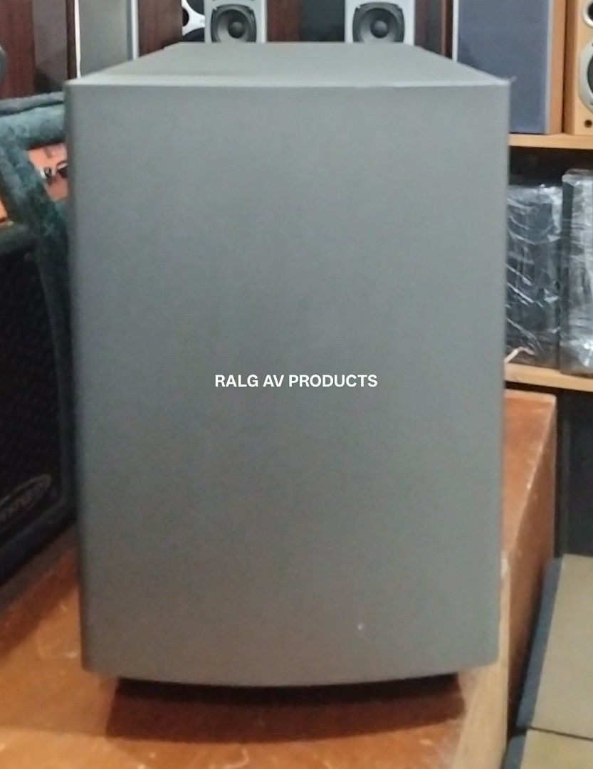 Denon S-301 DSW-S301 Subwoofer (Category: Soundbars, Speakers & Amplifiers) located in Bulacan. Submitted by ronald277077025 (Listing ID 1458479257, Image 2). Description: DENON MODIFIED PASSIVE SUBWOOFER DSW-S301 DOWNFIRING 140 WATTS 4 OHMS 8" SUB CONE WOOFER DIMENSIONS: W24 x H37 x D47 CM Location: Sta Maria Bulacan Shipping at buyers expense.