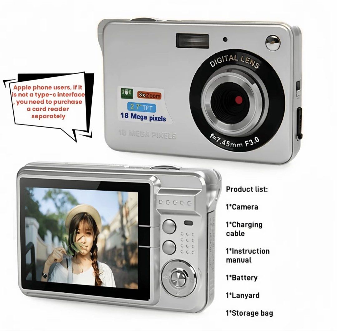 Digital Camera (Category: Cameras) located in Kuala Lumpur. Submitted by abbyyaa (Listing ID 1458435652, Image 1). Description: - all goods no defect - include cable charging - pm for more details.