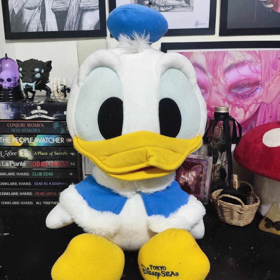 Disney × Donald Duck Plush Toy (Category: Plushies & Soft Toys) located in Santa Rosa. Submitted by rusalkascottage (Listing ID 1458452236, Image 2). Description: ✦ Disney × Donald Duck Plush Toy ✦ ୨୧ ───────────── ୨୧ P260 GC@@@sh P350 COD / PayLater ♡ WYSIWYG ♡ Good condition ♡ Onhand & ready to ship ୨୧ ───────────── ୨୧ ✦ FAQs ✧ Location: Sta. Rosa, Laguna ✧ Shipping starts at P36 ✧ COD price is adjusted due to platform fees. Vouchers may be use