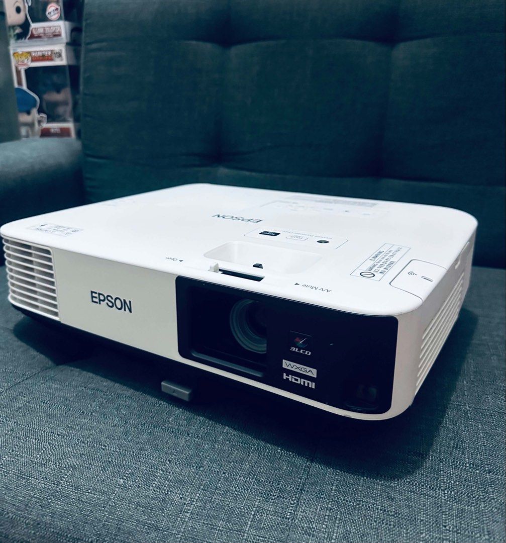 Epson EB-2155W WXGA HDMI Projector (Category: Projectors) located in Makati City. Submitted by BudgetProjectorManila (Listing ID 1458474341, Image 1). Description: - Epson EB-2155W Projector - WXGA Resolution - HDMI Input - Low Lamp Hours: 984 H - Connectivity: LAN, USB, RS-232C - Ideal for Presentations & Home Cinema - Selling As Is.