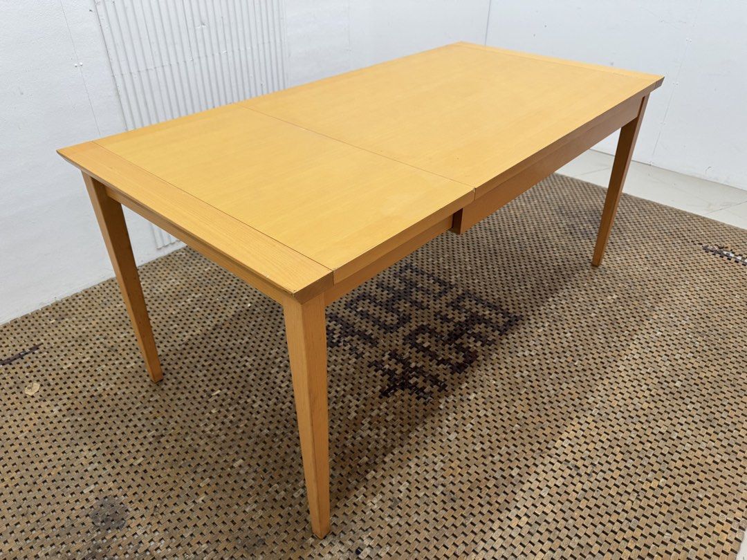 Expandable 8 seater table (Category: Tables & Sets) located in Quezon City. Submitted by matetdevis13 (Listing ID 1458304004, Image 3). Description: Wooden Expandable 4-8 Seater Dining Table Price: 7,500 L47.5/63 x W31.5 x H29 In good condition Code JMD30-MJ759.