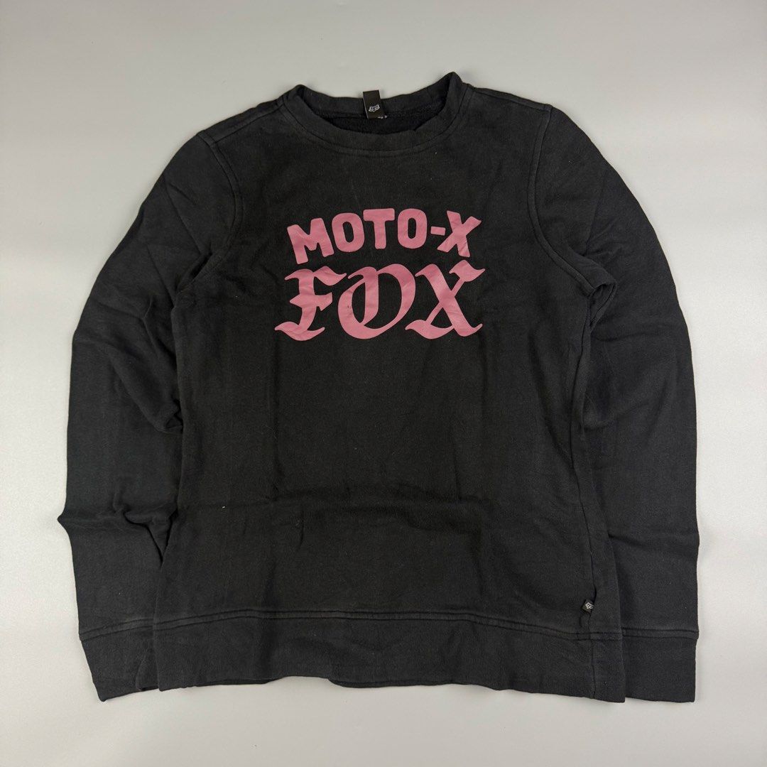 Fox moto x sweatshirt (Category: Coats, Jackets and Outerwear) located in Cavite. Submitted by epiboie (Listing ID 1458461055, Image 1). Description: Fox moto x sweatshirt Size small 20x25 Color rate: 9.5/10 excellent condition No issue 480 -.
