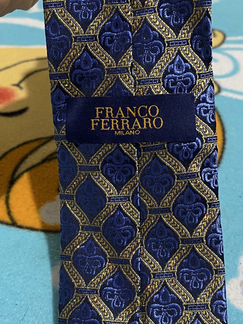 Franco Ferraro Blue Silk Necktie (Category: Ties) located in Manila. Submitted by resi.diaz (Listing ID 1458408582, Image 3). Description: .