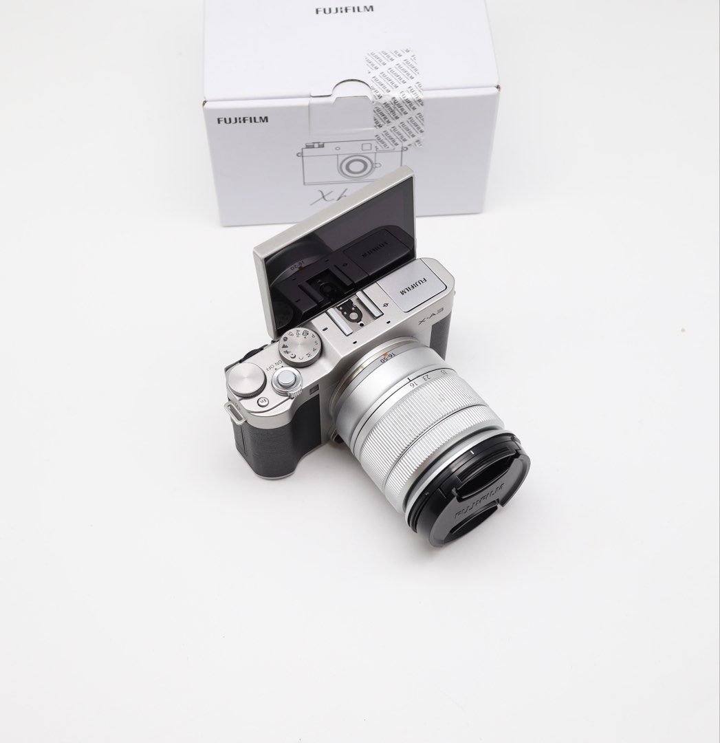Fujifilm XA3 with 16-50 Selfie camera (Category: Cameras) located in Manila. Submitted by jaimeeloutan (Listing ID 1458352454, Image 1). Description: for sale! FUJIFILM X-A3 with 16-50 lens 18,490 💰18,490 only fix price posted lowest price in in market na. Pass sa barat, pass sa tawad No issue Mint condition presentable - The Fujifilm XA3 with 16-50mm lens 24.3 MP APS-C mirrorless and selfie enthusiasts. tilting, touchscreen, Full HD 1080p video