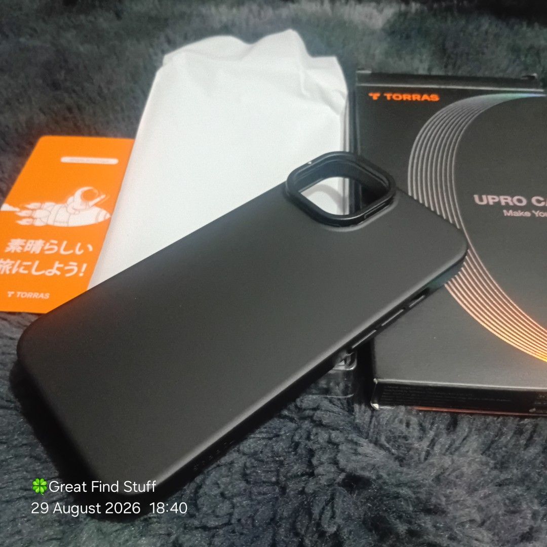 [GFS] Torras Upro Case for Iphone 15 (Category: Cases & Sleeves) located in Quezon City. Submitted by greatfindstuff (Listing ID 1458412667, Image 2). Description: [GFS] Iphone 15 Case from Japan🇯🇵 ₱ 698.00 📌Details • Brand : Torras • For Iphone 15 • Slim Case • Brand New • from Japan 📍Novaliches, Quezon City 🛵 Lalamove • Self Pick up • Grab 💰Gcash • Maya • BPI • Cash on pick up #iphone15case #ip15 #iphone15.