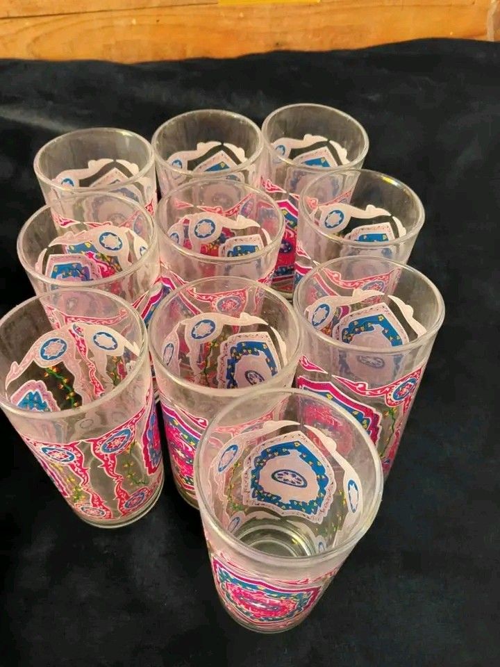 Glass set (Category: Homemade Bakes) located in Manila. Submitted by rubymielbona (Listing ID 1458311716, Image 1). Description: - Set of clear glass tumblers - Features a vibrant, patterned design - Ideal for everyday use or entertaining - Adds a decorative touch to your table setting -✨ SALE GLASS SET! 🥂✨ Kunin niyo na ‘to, sobrang mura na! 😍 Perfect pang home, pang-gift, or dagdag sa collection. 🏠💕 SALE PRICE grab yours before maubos! 🛒🔥