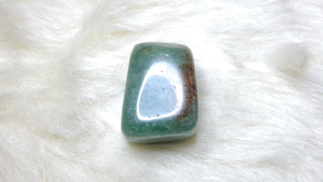 Green Aventurine tumble stone (Category: Other Accessories) located in Quezon City. Submitted by crystallinehaven (Listing ID 1458336931, Image 3). Description: Green Aventurine ♦️1 pc only 💥p220 GREEN AVENTURINE — “Stone of Opportunity” 🍀 For optimism, confidence, motivation and attracting new opportunities. 💥READ FIRST THANKS💥 "My Collections and I'm Letting go and Releasing it" ♦️These are the Only available Collections I have starting bac