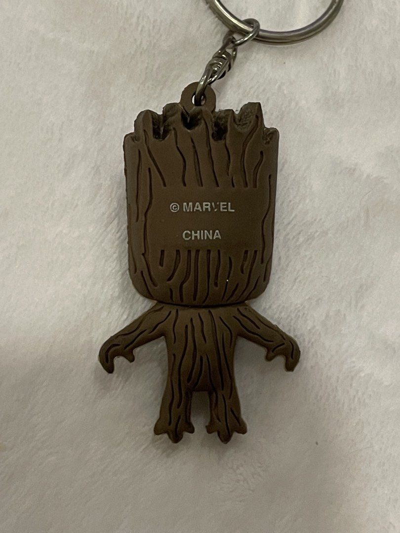 Groot Marvel Keychain (Category: Character Goods) located in Muntinlupa City. Submitted by charcuterie (Listing ID 1458437908, Image 2). Description: .