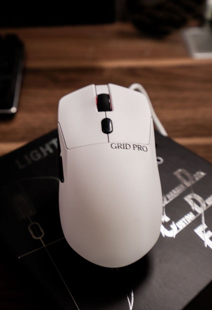 Brand new: G-T GRID_PRO WIRELESS WORKSTATION/GAMING MOUSE (Category: Mouse & Mousepads) located in Davao. Submitted by nap_apples (Listing ID 1458422280, Image 2). Description: - G-T Grid_Pro lightweight mouse - Model: W02 - Everyday use - Comes with charging dock - Ideal for gaming - Feel free to ask questions!.