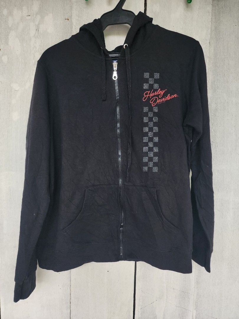 Harley davidson full zip hoodie (Category: Coats, Jackets and Outerwear) located in Real. Submitted by raphy2019 (Listing ID 1458362703, Image 2). Description: .