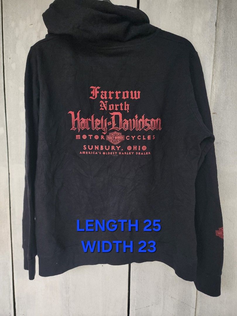 Harley davidson full zip hoodie (Category: Coats, Jackets and Outerwear) located in Real. Submitted by raphy2019 (Listing ID 1458362703, Image 1). Description: .