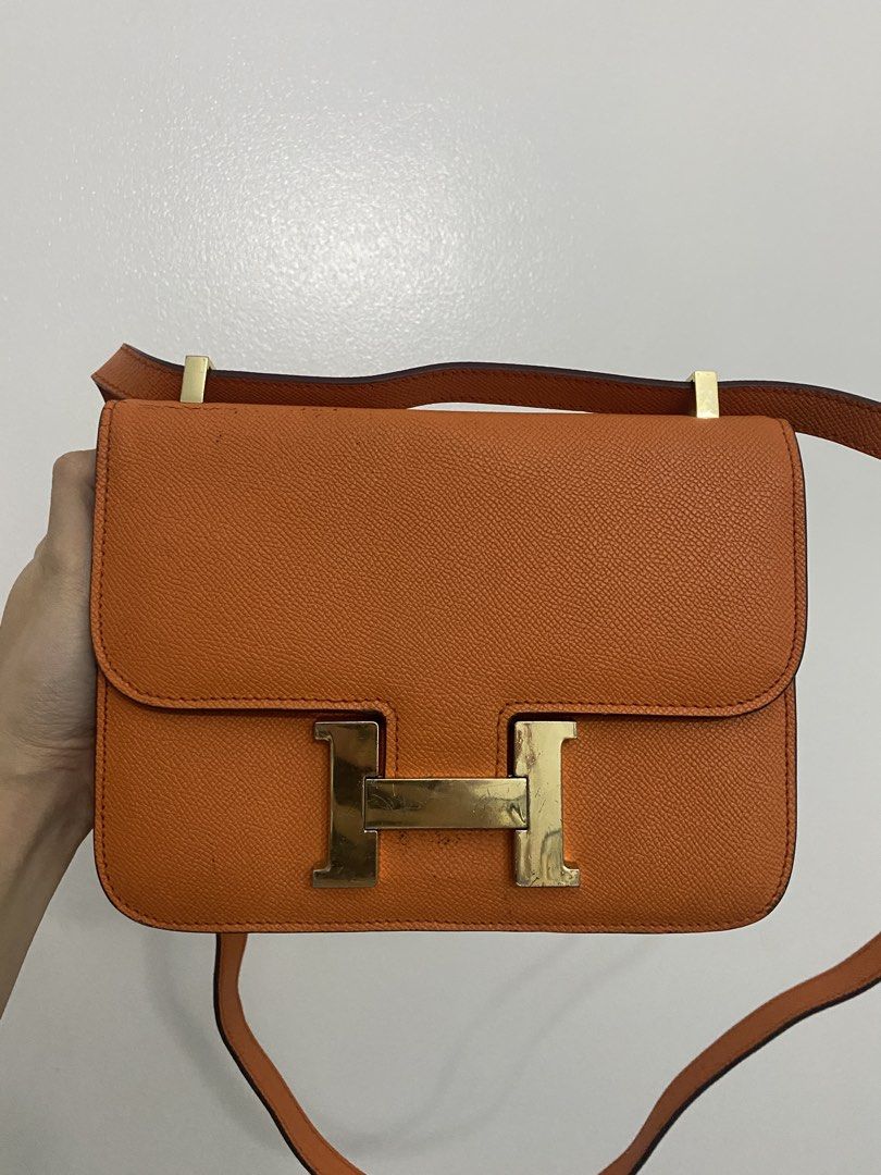 Hermes constance (Category: Luxury Bags & Wallets) located in Manila. Submitted by skyyyylite (Listing ID 1458363175, Image 1). Description: Coded With sign of usage Japan preloved.