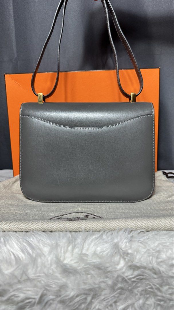 Hermes constance gray (Category: Luxury Bags & Wallets) located in Mandaluyong City. Submitted by JC0930 (Listing ID 1458370749, Image 3). Description: With dustbag & box Pm for more detailed pictures Slightly negotiable.