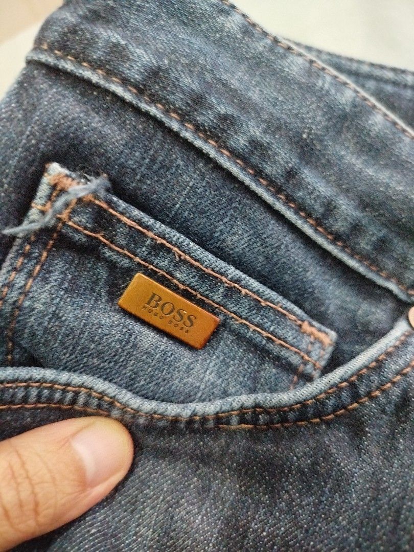 Hugo Boss Jeans (Category: Jeans) located in Las Pinas. Submitted by idr04 (Listing ID 1458311708, Image 2). Description: - Brand: BOSS Hugo Boss - Style: Dark Wash Denim Jeans - Size: 34/34 - Features: Classic five-pocket style, button fly closure - Material: Stretch fabric for comfort shipping c/o buyer via J&T.