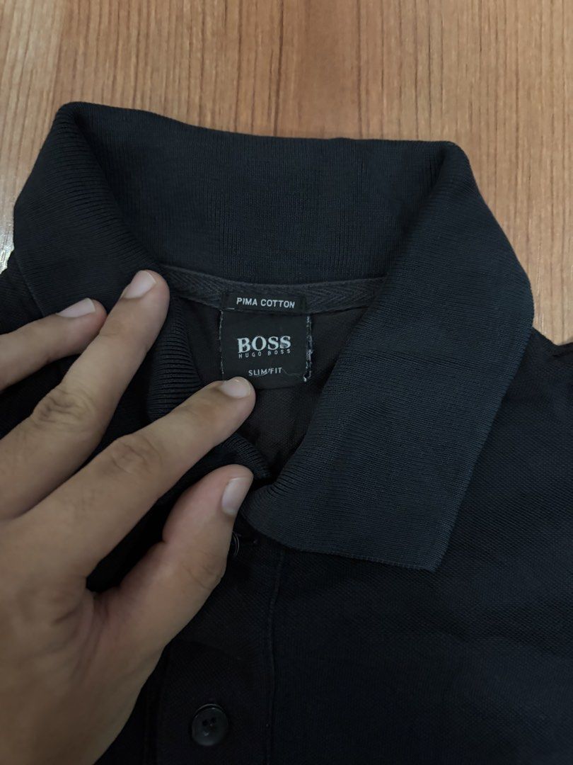 HUGO BOSS POLO SHIRT (Category: Tshirts & Polo Shirts ) located in Angeles City. Submitted by luigids (Listing ID 1458353236, Image 3). Description: SIZE MEDIUM ISSUE: LAST PIC MY MALIIT NA BUTAS HINDI HALATA KASI NAKATAGO .