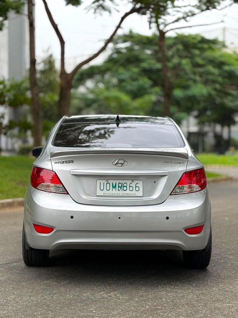 Hyundai Accent GL Manual (Category: Used Cars) located in Manila. Submitted by quality_cars (Listing ID 1458405181, Image 2). Description: FOR SALE‼️ 2012 Hyundai Accent GL Price: 243k Pristine condition 9/10 🤩 1.3 Strong engine very efficient Manual transmission 6-Speed 89,xxx legit mileage Newly pms (change oil / overall check up from casa) Newly Registerd until 2027 (06 ending Wednesday coding) RFID / Autosweep MODS & UPGRADED PARTS: 💥Pionee