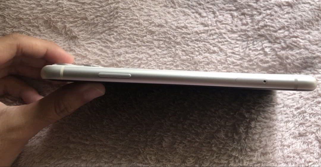iPhone 11 (Category: iPhone 11 Series) located in Bulacan. Submitted by declutterwithmarga (Listing ID 1458433885, Image 3). Description: - 67 battery health (original) - with box (no charger) - gx lcd - all flaws are encircled on the photo - still nego.