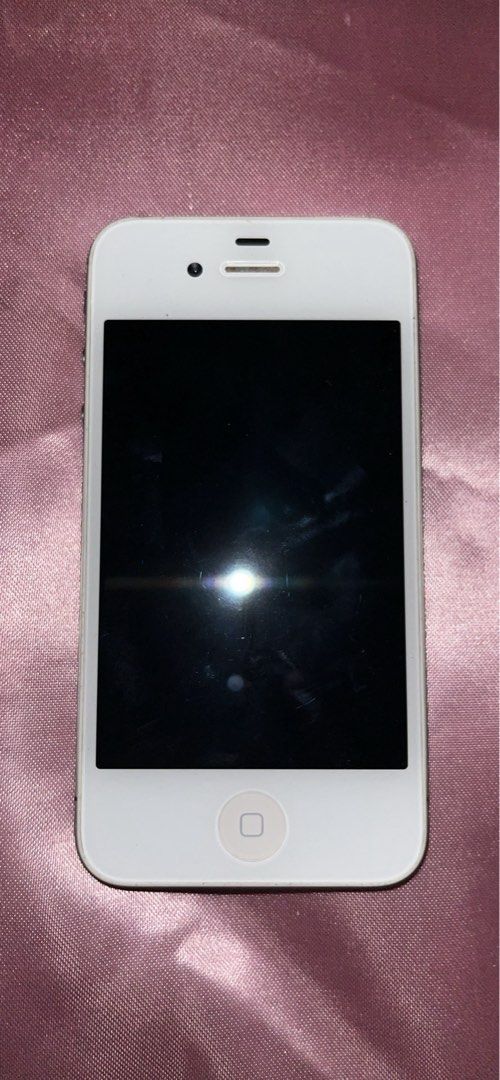 Iphone 4s (Category: Others) located in Manila. Submitted by ilovemilf69 (Listing ID 1458364231, Image 2). Description: Issues: 1. ACTIVATION LOCK (Need to be bypassed) so only for WIFI USE 2.Missing one screw on the right side of the charger port Inclusions: Phone and Charger .