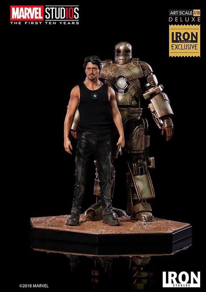 Iron Studio Ironman & TonyStark mk1 (Category: Figurines & Statues) located in Paranaque City. Submitted by icko007 (Listing ID 1458429363, Image 1). Description: Iron Studio Ironman & TonyStark mk1 Mint in box never Displayed Price 6600 Only No Rush Shipping /Dibs now pay now Location Paranaque Payment Gcash/Bpi Shipping Lalamove/Lbc Buyers Risk / Fee ‼️Seller is not responsible for: lost, stolen, or damaged packages..