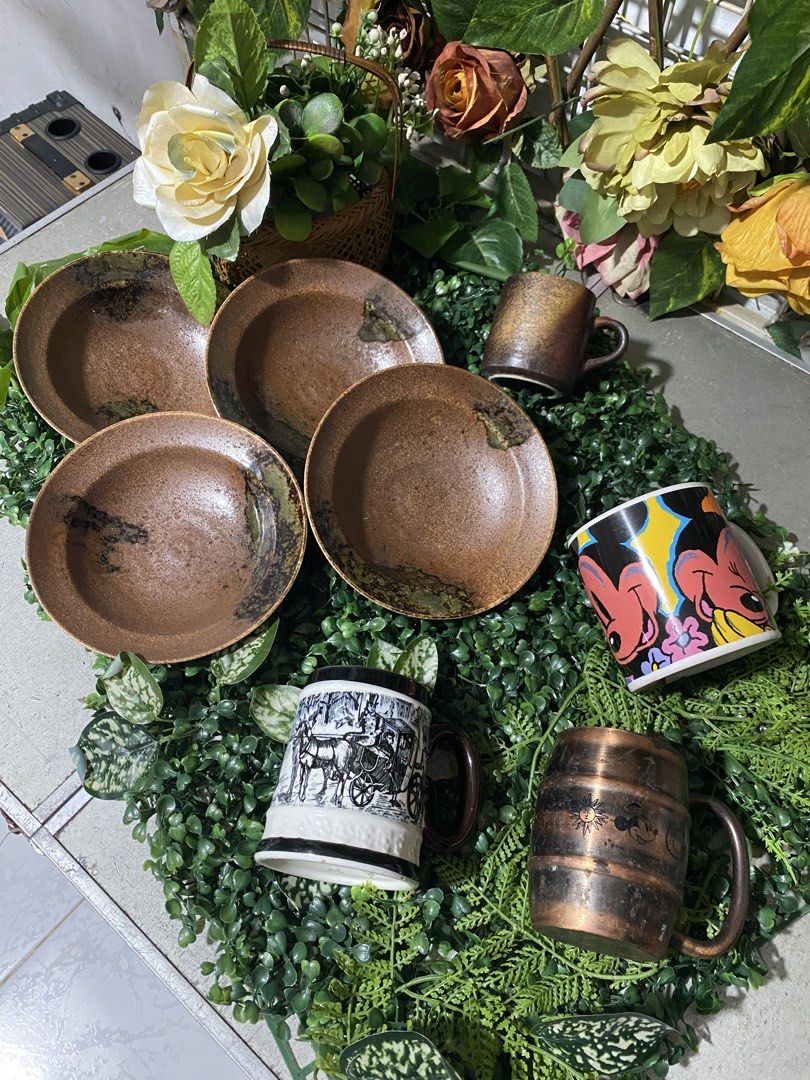 Japas Surplus stoneware (Category: Coffee & Tea Tableware) located in Caloocan City. Submitted by mzmarsz (Listing ID 1458365265, Image 1). Description: Price 150 up Japan Surplus/Ukay-Ukay Bawal sa maselan Not like as brandnew po Some item, like new/minimal dents.