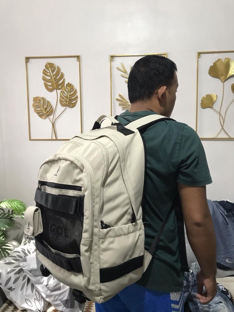 KANGOL LEGACY BACKPACK (Category: Luxury Bags & Wallets) located in Bacolod City. Submitted by bam_thirt17 (Listing ID 1458418239, Image 1). Description: KANGOL LEGACY BACKPACK WITH LAPTOP COMPARTMENT ALL DETAILS ARE IN EACH PICS / PM ME FOR MORE DETAILED PICS OVERALL EXCELLENT CONDITION.