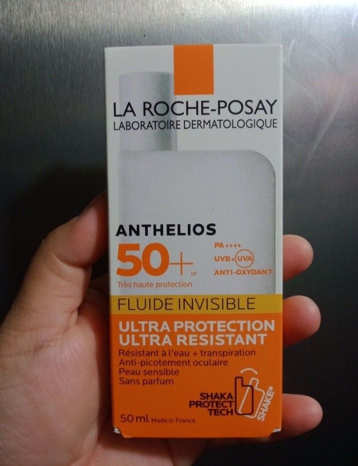 La roche posay anthelios sunscreen (Category: Face Care) located in Quezon City. Submitted by purple_haven (Listing ID 1458310750, Image 1). Description: auth la roche posay anthelios sunscreen 50ml with box no rush shipping can free ship via j&t within mm only.