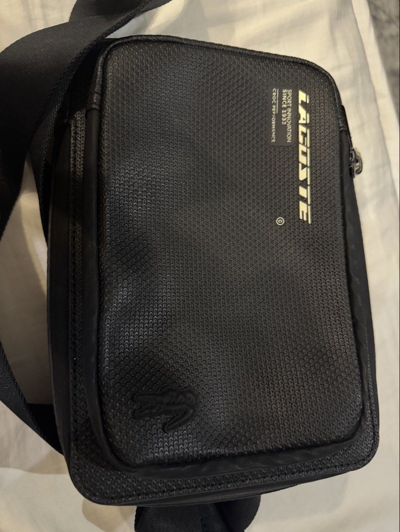 Lacoste Croc Performance Cross-Body Bag (Category: Sling Bags) located in Quezon City. Submitted by mujibricks (Listing ID 1458357410, Image 2). Description: Price is Negotiable since line is discontinued..