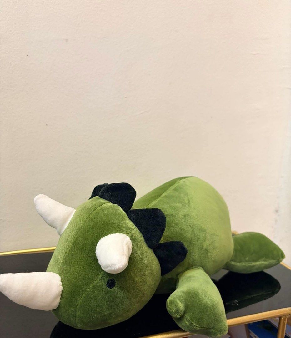 Landmark UAE 16” green Dino plush toy (Category: Plushies & Soft Toys) located in Mandaluyong City. Submitted by kidssection_2891 (Listing ID 1458334593, Image 3). Description: .