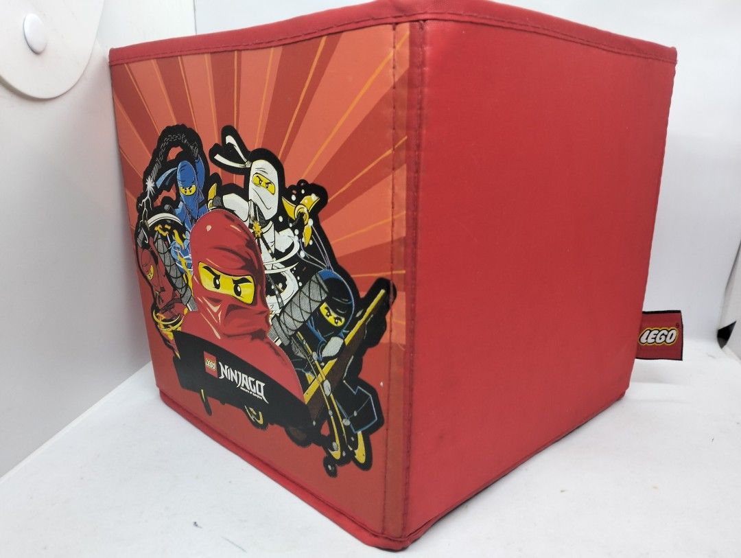 Lego Ninjago Foldable Fabric Toy Storage (Category: Lego & Building Sets) located in Baguio. Submitted by toys_of_yesteryear (Listing ID 1458458262, Image 3). Description: LOCATION: Baguio City DESCRIPTION: 👉 Imported item. Lego Ninjago foldable toy storage. 8 x 8 x 8 inches CONDITION: 👉 Used 👉 Item description is subjective so buyers are encouraged to rely on their judgement based on the pictures posted before buying. Actual photos posted. 👉