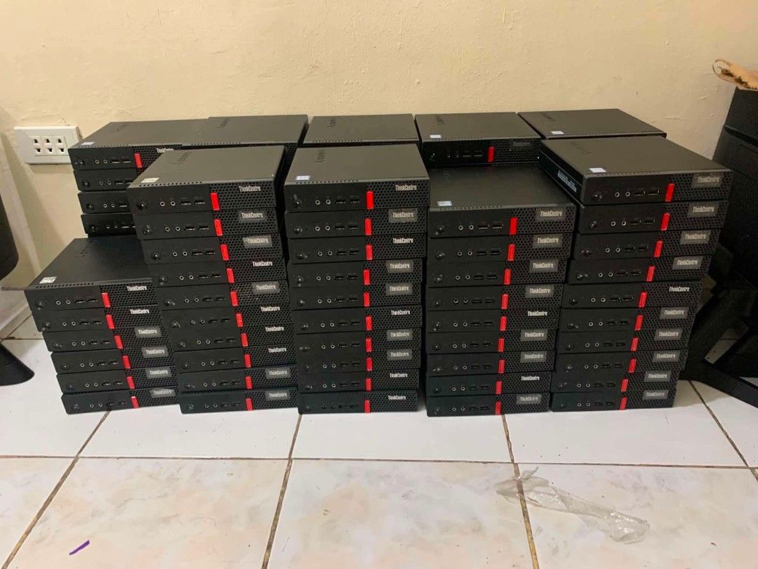 Lenovo thinkcentre mini PC (Category: Desktops) located in Manila. Submitted by happyearth.953a15 (Listing ID 1458340152, Image 1). Description: Lenovo thinkcentre mini PC I3 7th gen 8gb ram 120gb ssd Windows 11 pro OS Unit with power adapter 💸💸 6,000 each Location: San Andres bukid manila Pick up or deliver cod.