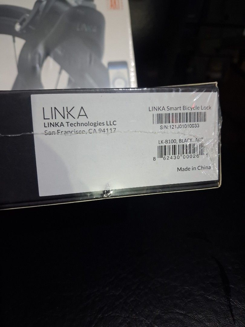 Linka Smart Bicycle Lock Blutooth For Android/Apple (Category: Bicycles) located in Mandaluyong City. Submitted by daddyjpanlilio24 (Listing ID 1458409035, Image 2). Description: P 1000+sf Brand new sealed Mandaluyong Shipping/Payment: Gcash/Maya Jnt payment 1st no cod Lalamove payment upon rider pick up.