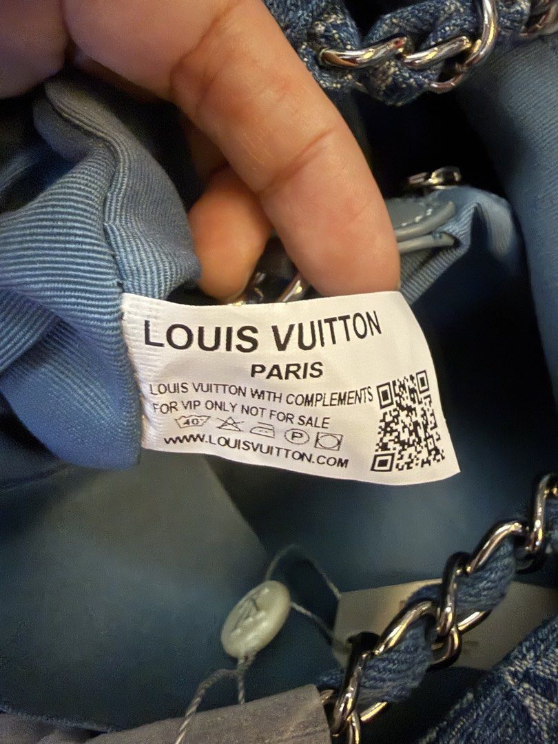 Louis Vuitton Monogram Denim Hobo Bag (Category: Luxury Bags & Wallets) located in Mandaluyong City. Submitted by autumndei (Listing ID 1456307561, Image 2). Description: - Authentic Louis Vuitton Monogram Denim Hobo Bag - Features a chic silver chain strap - Spacious interior for all your essentials - Ideal for everyday use and elevating any outfit - A must-have stylish accessory! - GWP.