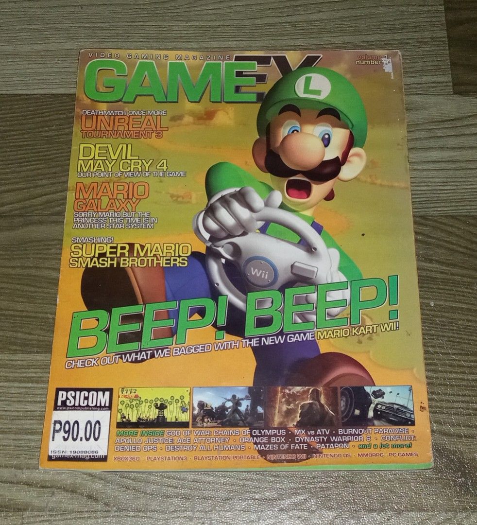 LUIGI GAME EX MAGAZINE (Category: Nintendo) located in Talavera. Submitted by thalifan46 (Listing ID 1458435854, Image 1). Description: LUIGI GAME EX MAGAZINE NOTE : WAG NA LANG MAG MESSAGE KUNG HINDI NAMAN INTERESADO SA ITEM AT HANAP LANG AY KAKWENTUHAN.. WHAT YOU SEE IS WHAT YOU GET 100% ORIGINAL AUTHENTIC.. MOP : GCASH OR PALAWAN.. COURIER :LBC, JRS, J&T.. STRICTLY NO COD‼️.