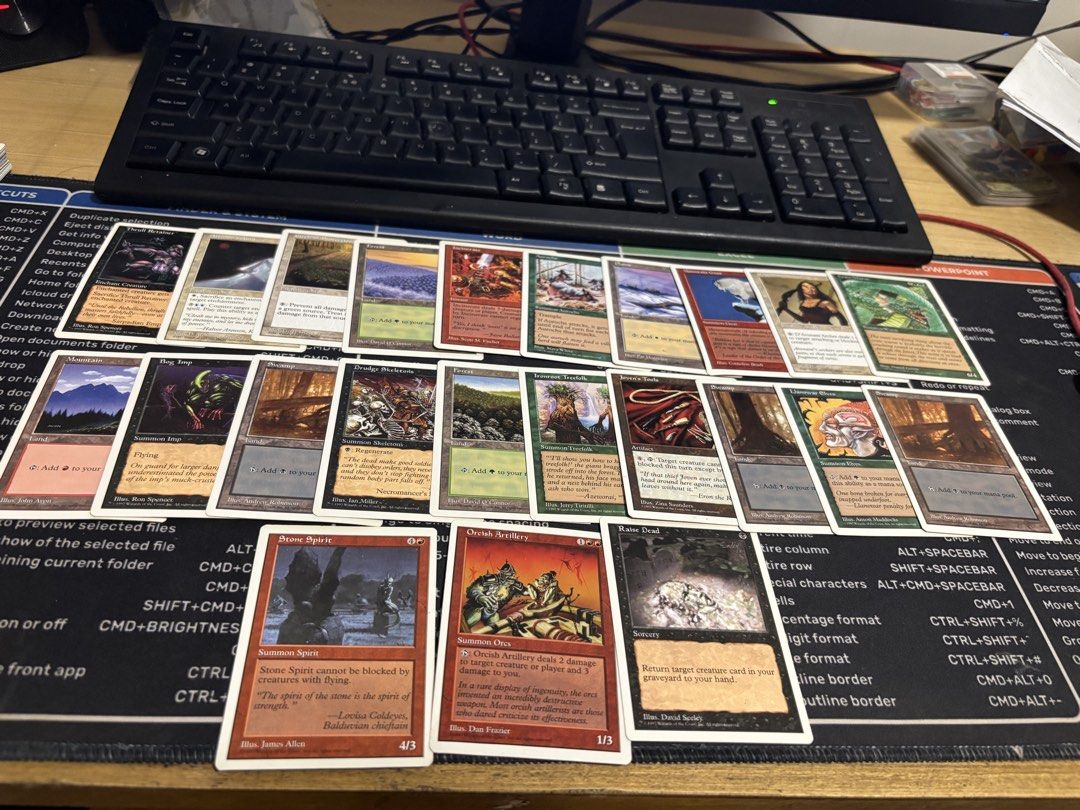 Magic The Gathering Cards - Assorted Collection (Category: Raw Singles) located in Tarlac. Submitted by wisemoon_jonas (Listing ID 1458312121, Image 2). Description: - Collection of Magic The Gathering cards available. - Fourth Edition - 59pcs .
