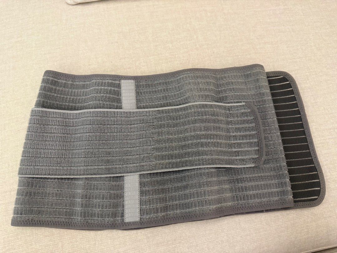 Mama Way Maternity Support Belt Belly Band (Category: Maternity wear) located in Taguig. Submitted by lvisix (Listing ID 1458424294, Image 1). Description: - Mama Way Grey Maternity Support Belt - Provides support for your growing baby bump - Features adjustable straps for a customized, comfortable fit - Made with breathable material for all-day comfort - Ideal for everyday wear throughout your pregnancy S-M size.