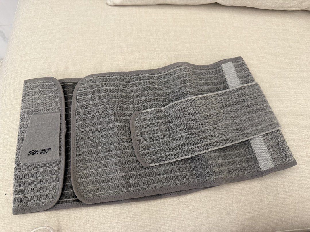 Mama Way Maternity Support Belt Belly Band (Category: Maternity wear) located in Taguig. Submitted by lvisix (Listing ID 1458424294, Image 3). Description: - Mama Way Grey Maternity Support Belt - Provides support for your growing baby bump - Features adjustable straps for a customized, comfortable fit - Made with breathable material for all-day comfort - Ideal for everyday wear throughout your pregnancy S-M size.