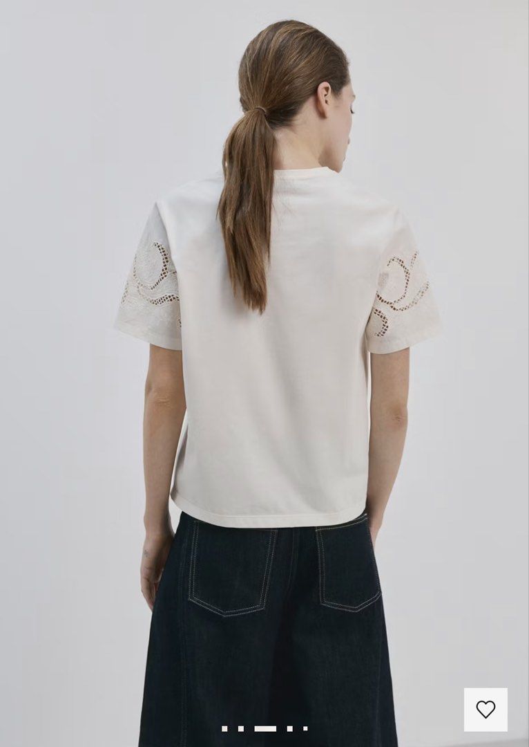 Mango embroidered shirt (Category: Announcements) located in Las Pinas. Submitted by silvader (Listing ID 1458409110, Image 2). Description: Bnwt Ecru Xs but loose fits upto semi medium Lp posted.