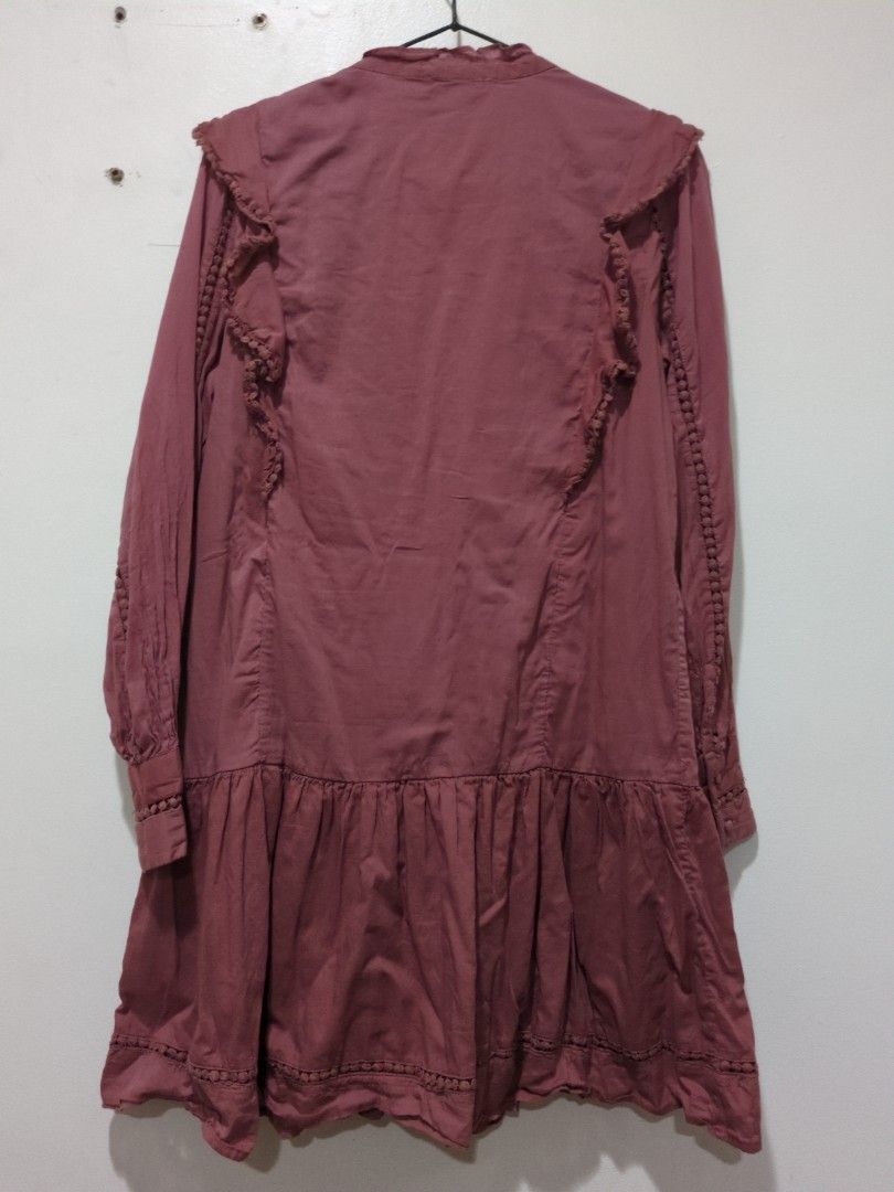 Lace Doll Dress (Category: Dresses) located in Mandaluyong City. Submitted by bbcatham (Listing ID 1458432751, Image 2). Description: Cutesy Doll Dress Lace Details Cotton Material. No flaws. Size: Large on tag Bust: up to 40in (best fit 36-38in) Length: 33in Condition: 9/10.