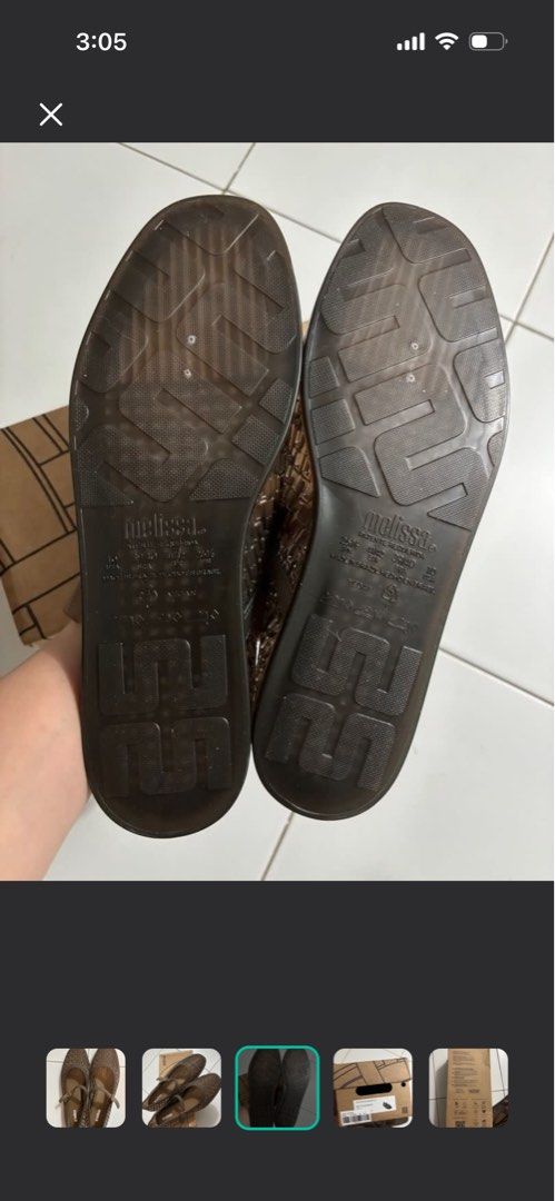 Melissa Harper Mary Jane Shoes (Category: Flats & Sandals) located in Mandaluyong City. Submitted by sabdaph (Listing ID 1458479916, Image 3). Description: Selling low Super comfyyyy Rfs: wrong size Already bought one size smaller Negotiable, pm your offer .
