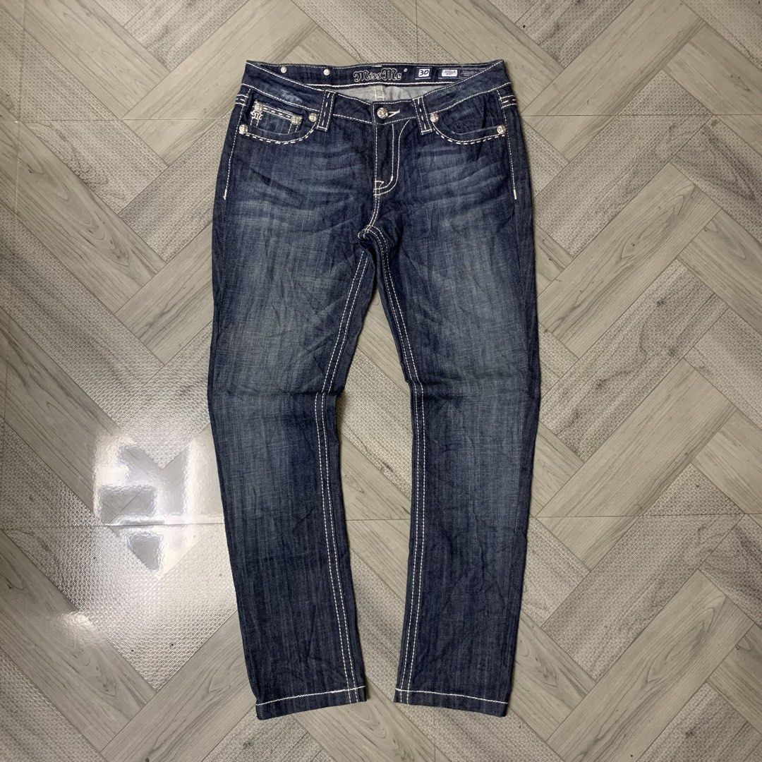 Miss Me boot jeans (Category: Jeans) located in Butuan. Submitted by 8600_recycled.hyp3 (Listing ID 1458421442, Image 2). Description: 30 on tag 32W x 38L Excellent Need wash only 850.
