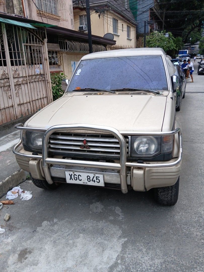 Mitsubishi Pajero Exceed Auto (Category: Used Cars) located in Quezon City. Submitted by jsnfp (Listing ID 1458354751, Image 1). Description: Mitsubishi Pajero Exceed SUV 2002 4D56 Turbocharged Diesel Automatic Transmission Smooth shifting no delay Good running condition Complete Papers Registered until May 2027 Mas okay kung magdala kayo mekaniko Need cash lang at hindi na din maasikaso 100,000 firm Project 4 Quezon City.