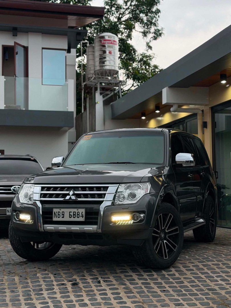 Mitsubishi Pajero GLS 4x4 Auto (Category: Used Cars) located in Manila. Submitted by quality_cars (Listing ID 1458394516, Image 3). Description: For Sale Cash or Financing ok ok‼️ Brandnew Condition Mitsubishi Pajero GLS 4x4 2018model COLOR-Slarkgray Very fresh paint pwede sa maselan No retouch no history of accident all original 50k original mileage Casa Mantained with proof of records Automatic Transmission Dual climate control Sunroof/Moonroof