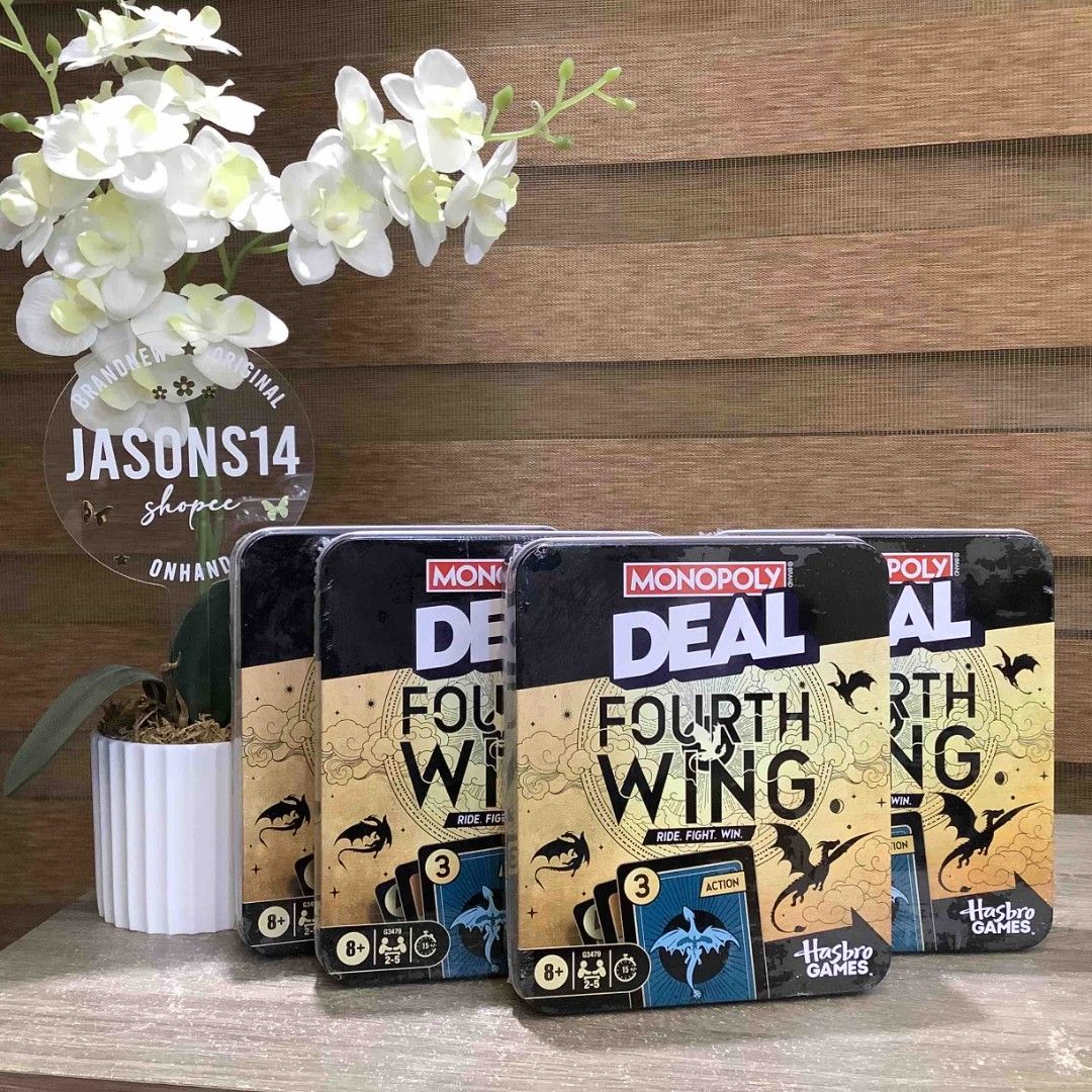 Monopoly Deal Fourth Wing Edition (Category: Board Games & Puzzles) located in San Juan City. Submitted by jasonsshopee (Listing ID 1458495481, Image 3). Description: .
